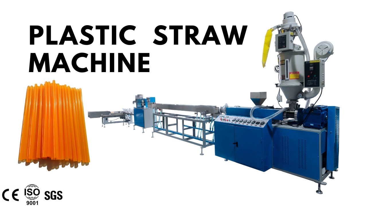 plastic drinking straw making machine，Full automatic cheap machine plastic straw extruder line
