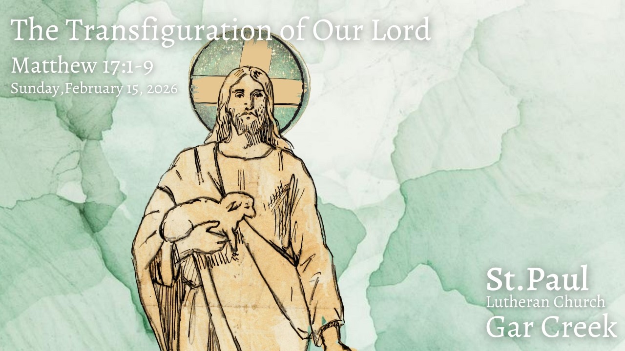 The Transfiguration of Our Lord | 2.15.26