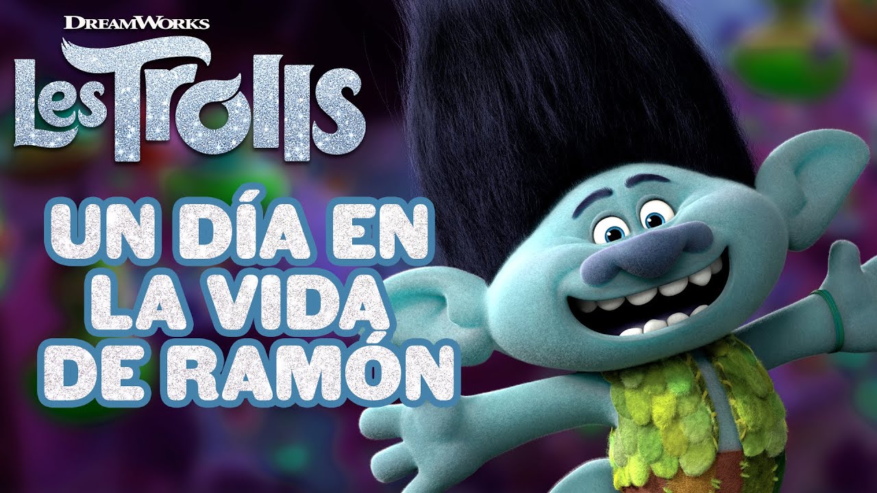 ¡El cambio de humor de Ramón! Antes y después de encontrar sus verdaderos colores | TROLLS