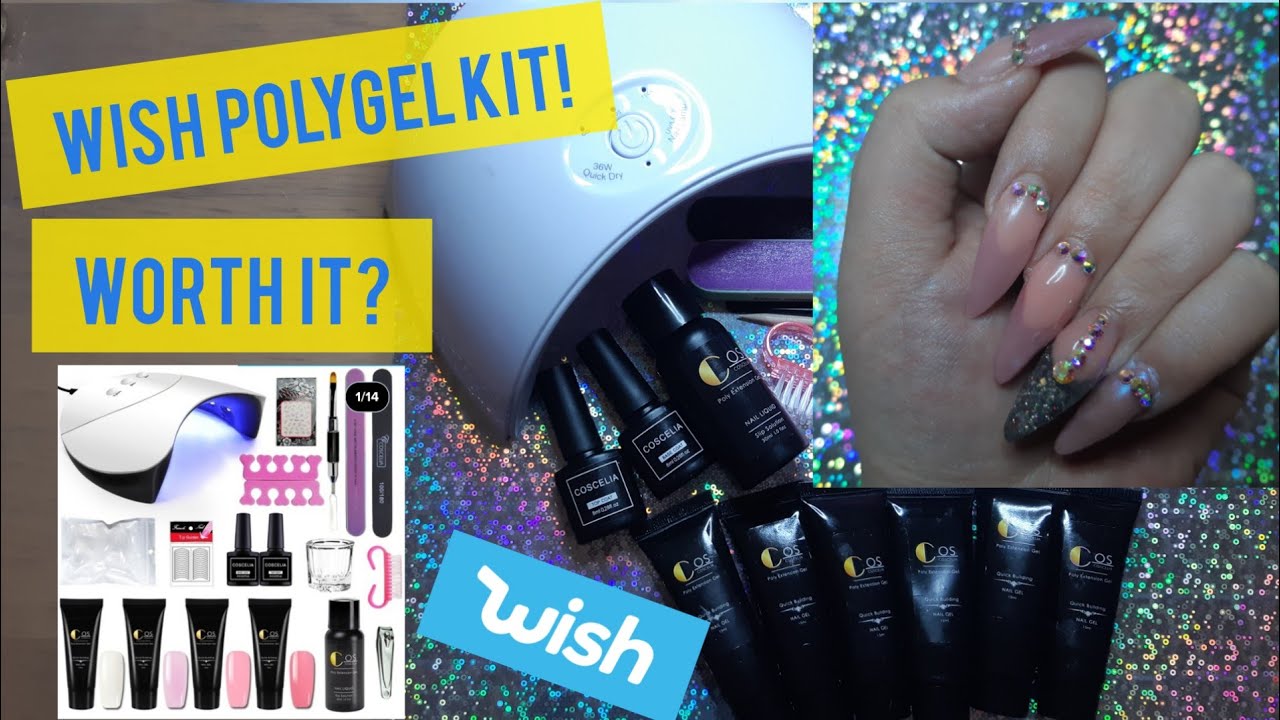 DIY! TESTING A POLYGEL WISH KIT!!