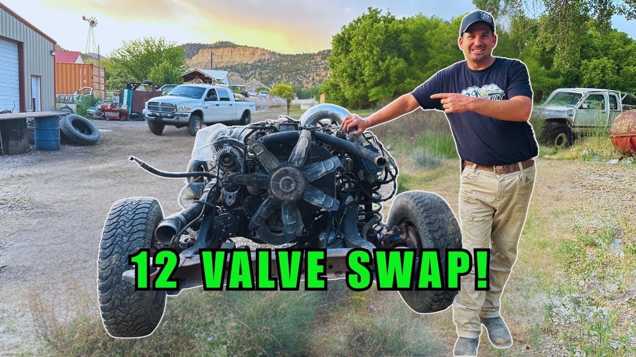 12 VALVE CUMMINS ready for a BODY SWAP!!