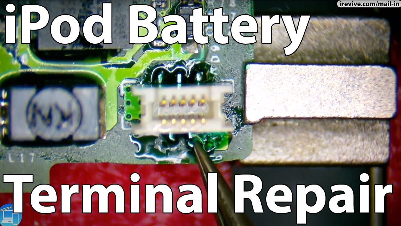 iPod Classic Battery Terminal repair