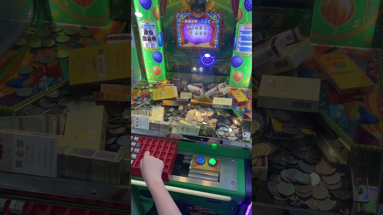Knocking Down a Giant Coin Tower 🎉