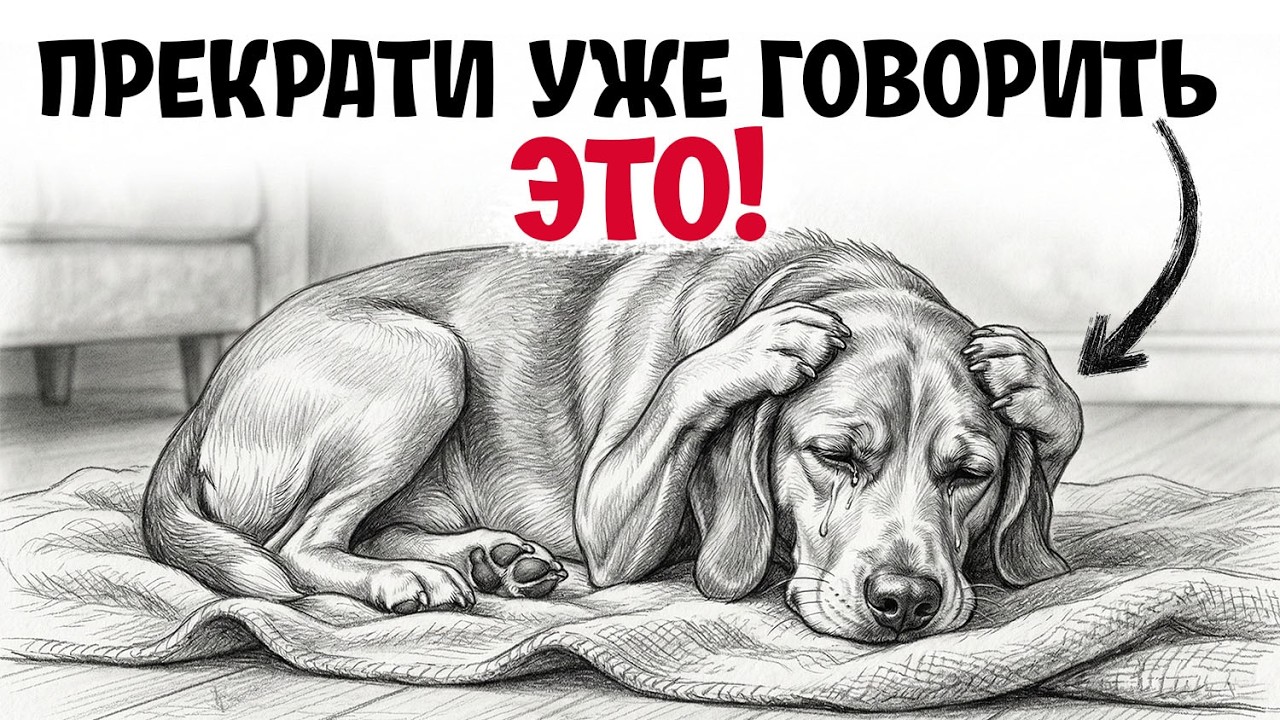 Вы РАЗРУШАЕТЕ Психику Собаки Этими 5 СЛОВАМИ! (Прекратите сейчас)