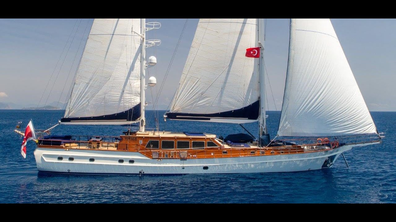 S/Y VOYAGE 34 m Steel Hull Sailing Yacht For Sale , Malta Commercial, Rina classed, Full Walkthrough