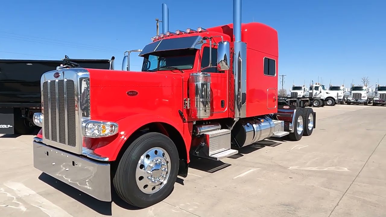 2022 Viper Red Peterbilt 389 For Sale - Keith Couch 970-691-3877 or couchk@rushenterprises.com