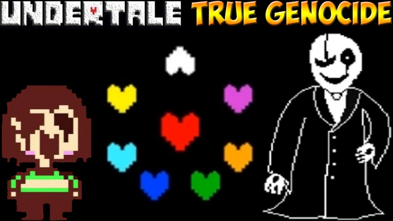 Undertale - True Genocide | Chara и непобедимый W. D. Gaster