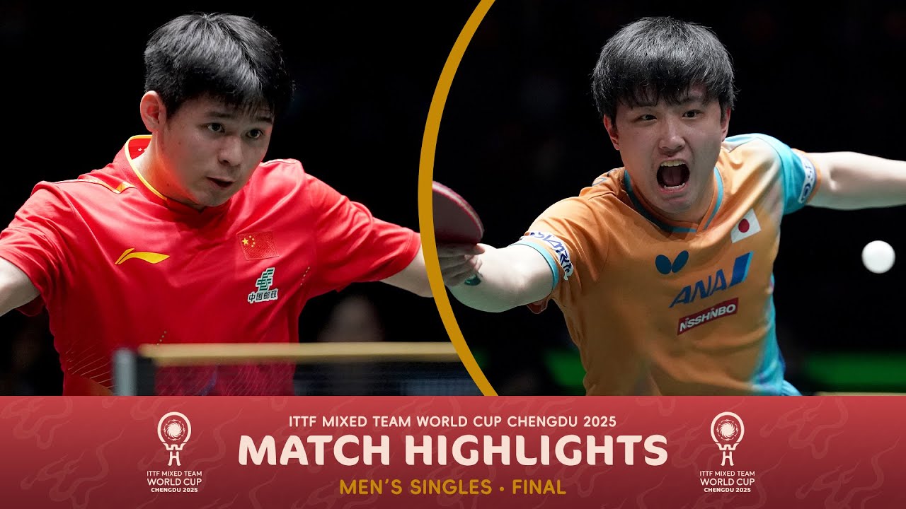 Lin Shidong vs Tomokazu Harimoto | Final - ITTF Mixed Team World Cup 2025