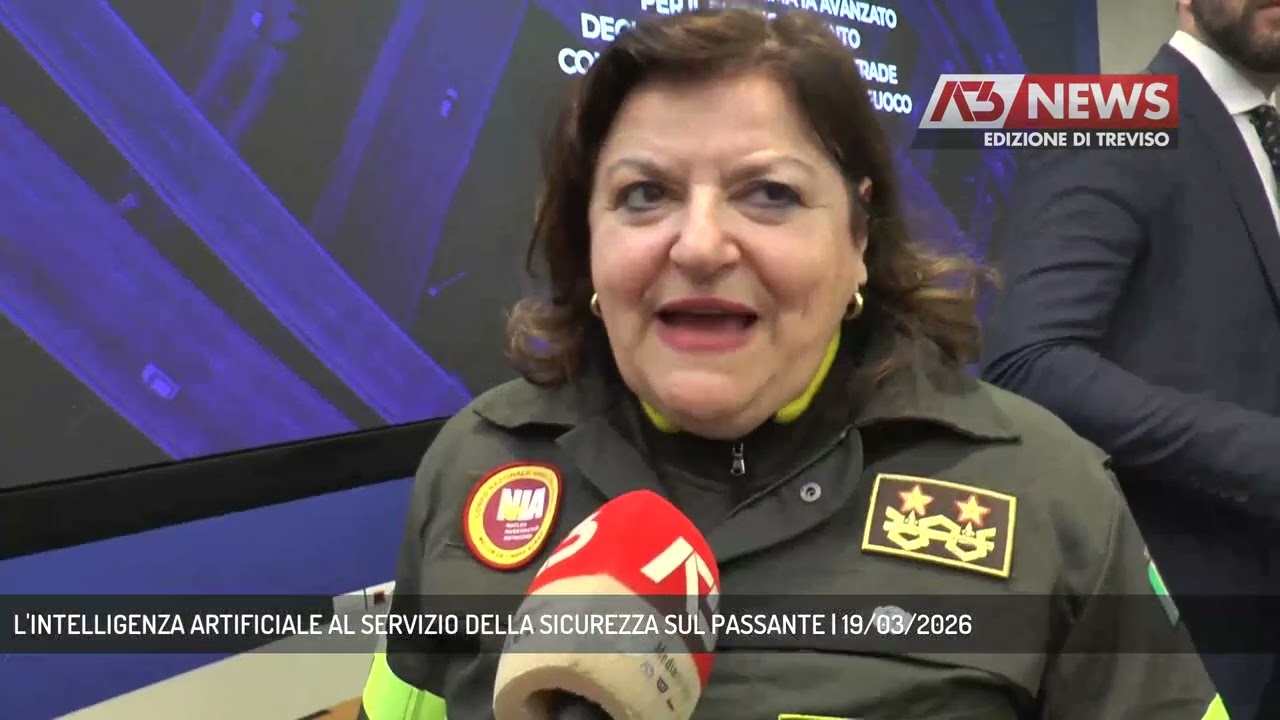 L'INTELLIGENZA ARTIFICIALE AL SERVIZIO DELLA SICUREZZA SUL PASSANTE | 19/03/2026