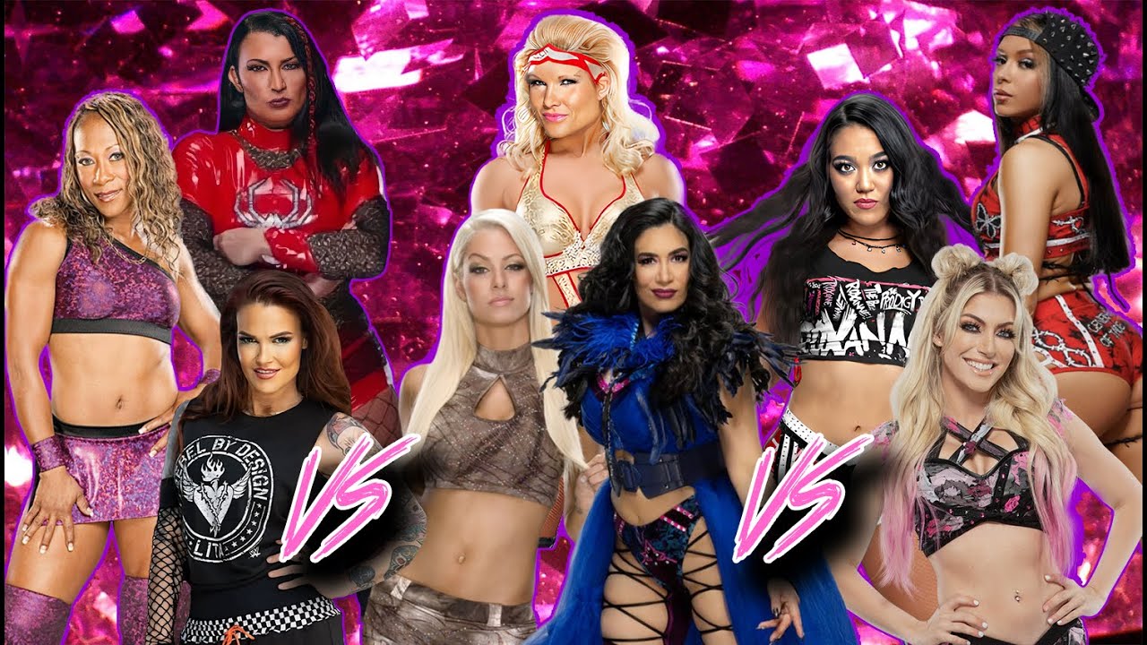 WWE Womens / Divas Battle Of Finishers of all Eras |RoiDivasFan| Who Does It Better?