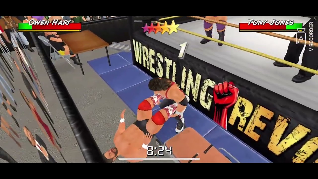 D.I.W Friday Night Smackdown: The Hart Foundation vs Tony Jones & Open Mike Tag Team Match 