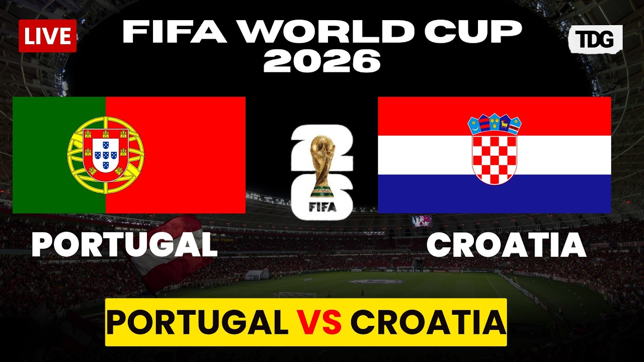 WATCH FIFA WORLD CUP 2026 | Portugal vs Croatia | Croatia Prepare For Portugal Showdown | LIVE