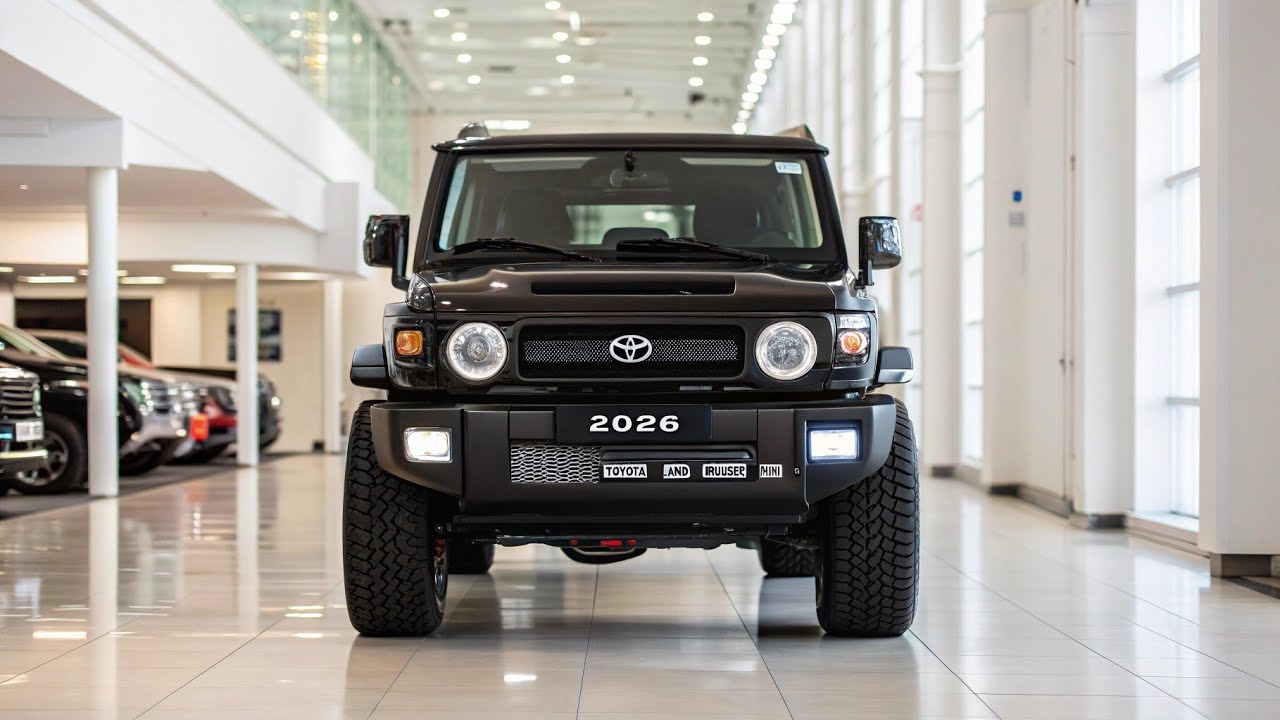 Toyota Land Cruiser Mini FJ 2026 – компактный внедорожник наконец-то здесь!