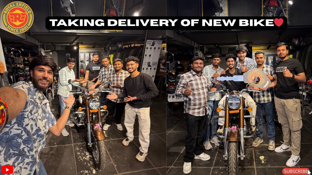 Finally New Bike on New Year❤️|| Royal Enfield || Adhvain Dapurkar Vlogs ||