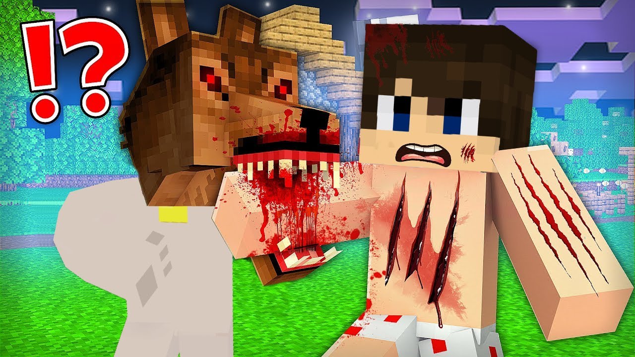 VÉRFARKAS KIIS MEGHARAPTA DANIT A MINECRAFTBAN!