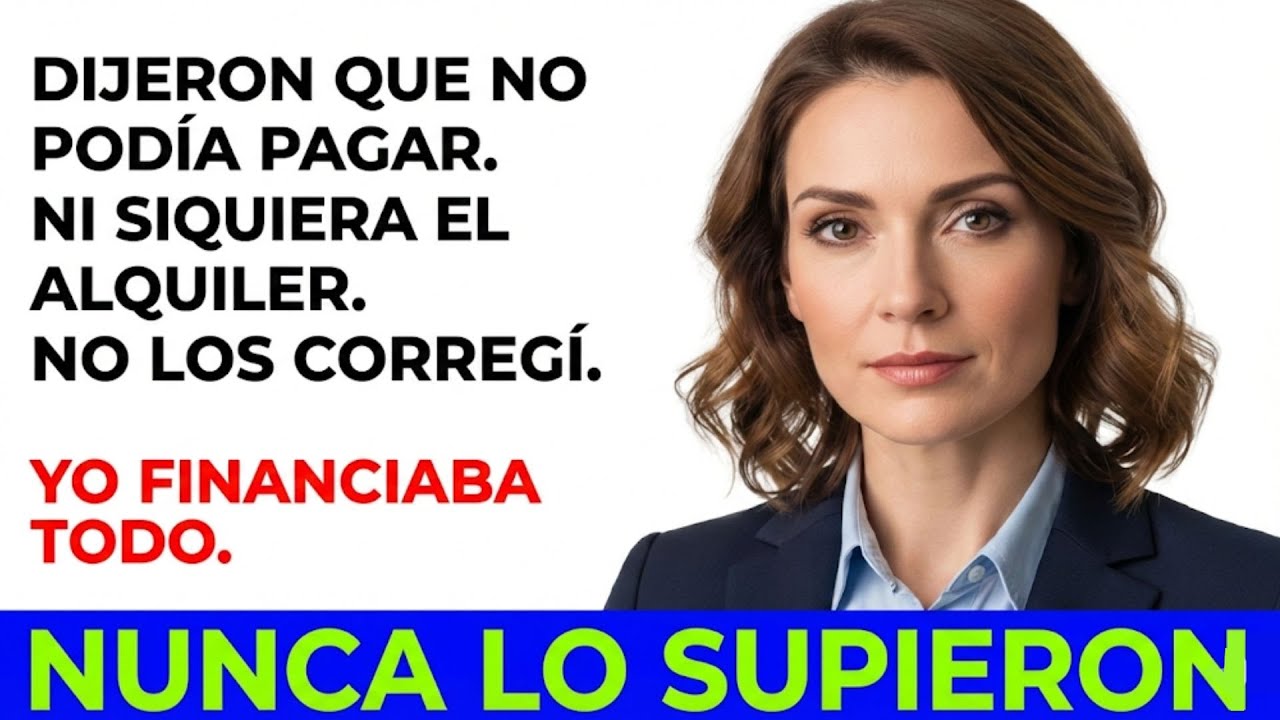 Pensaron que yo no podía pagar ni el alquiler — hasta que entendieron quién financiaba todo