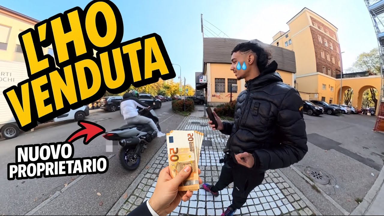 🏍️💔 Ho venduto il T-MAX a un fan&hellip; per &euro;&bull;&bull;&bull;&bull; 😭