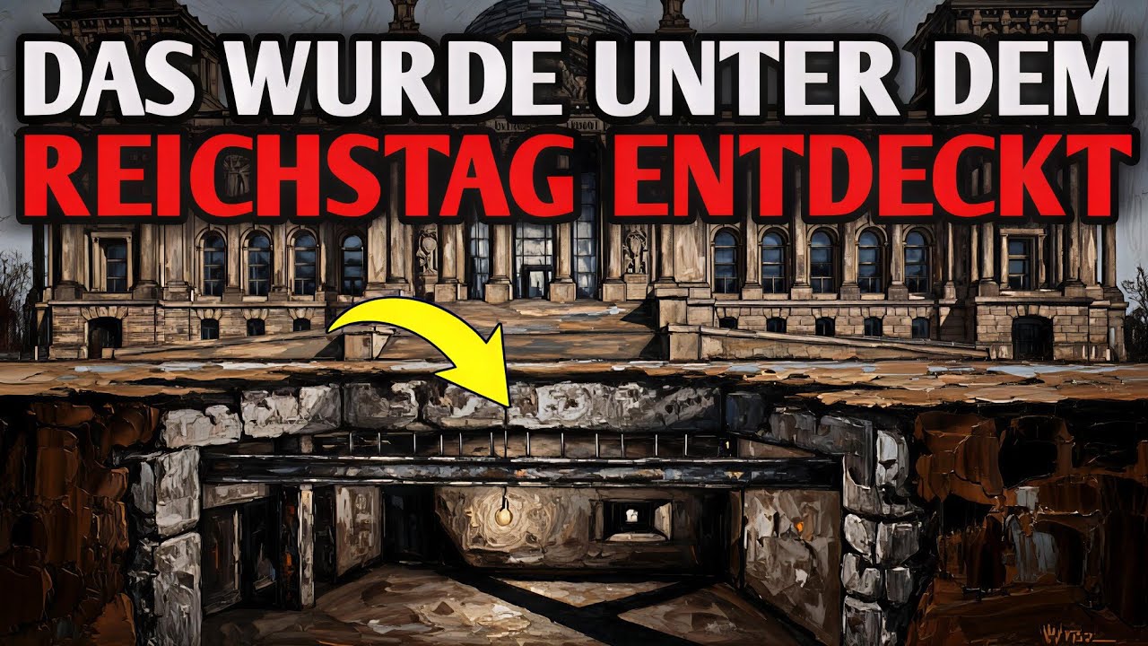 SEIT 45 JAHREN VERSIEGELT: DAS WURDE 1990 UNTER DEM REICHSTAG ENTDECKT!