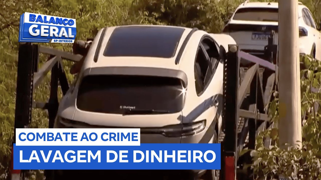 Operação da PF contra lavagem de dinheiro recolhe veículos de luxo em estacionamento de Ribeirão
