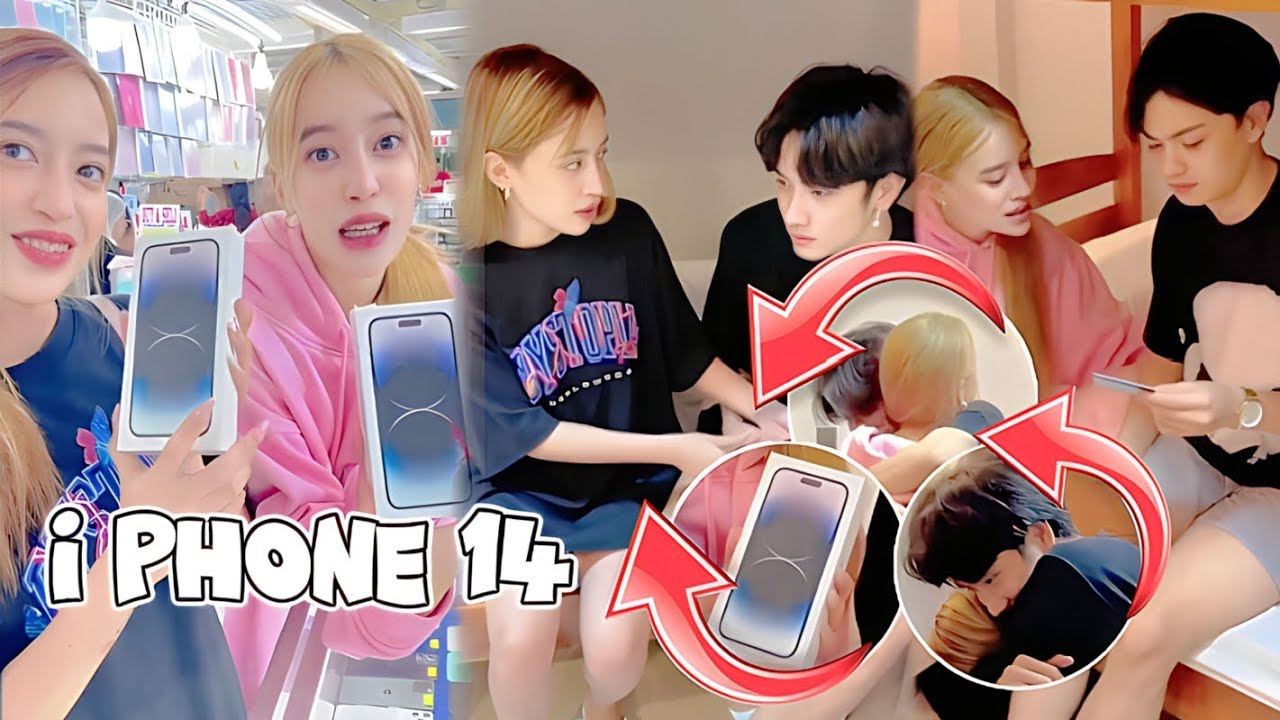 Sabby and sophia May Surprisa😲😲😍 Kay Yaji and Sean Na I Phone 14 Max Yaji an Sean na Payakap #yabby