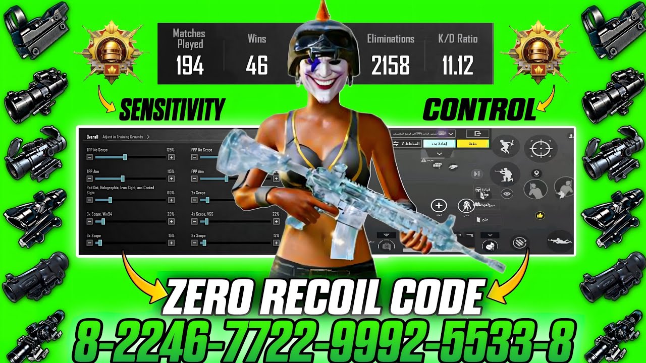 NEW UPDATE 4.2 CODE 🔥 PUBG MOBILE/BGMI SENSITIVITY SETTINGS 2026 | BEST SCOPE SENSITIVITY SETTINGS✅