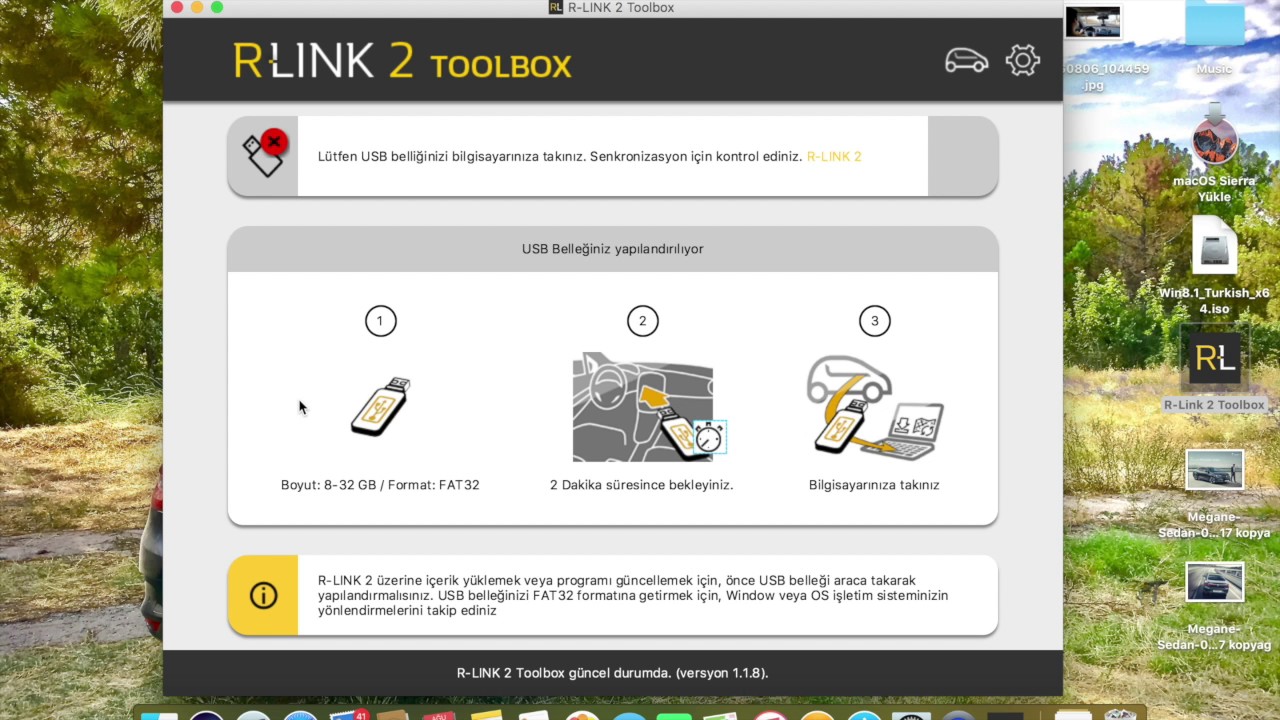 Rlink Güncellemesi nasıl yapılır ? R-Link seri numarası nedir?