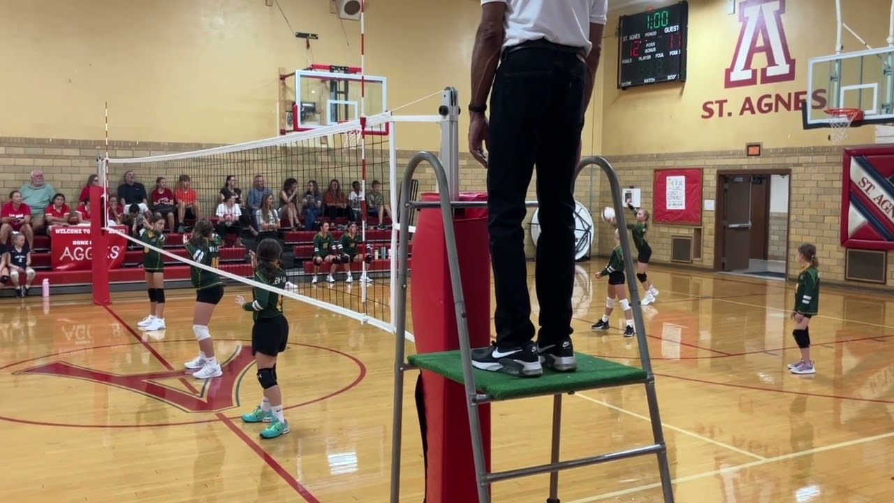 2024 St Agnes 5th Grade Volleyball Game #2 vs New Life Academy (9-18-24)