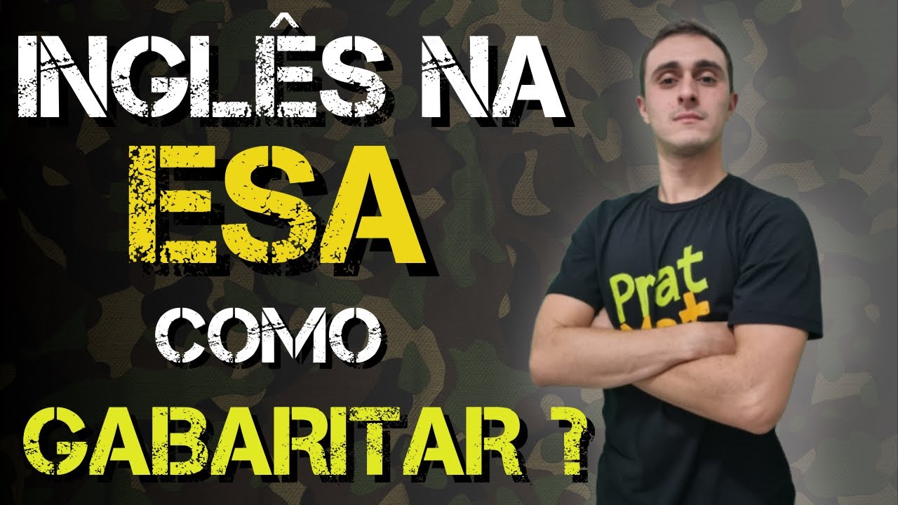 Como estudar e gabaritar o inglês da prova da ESA ?
