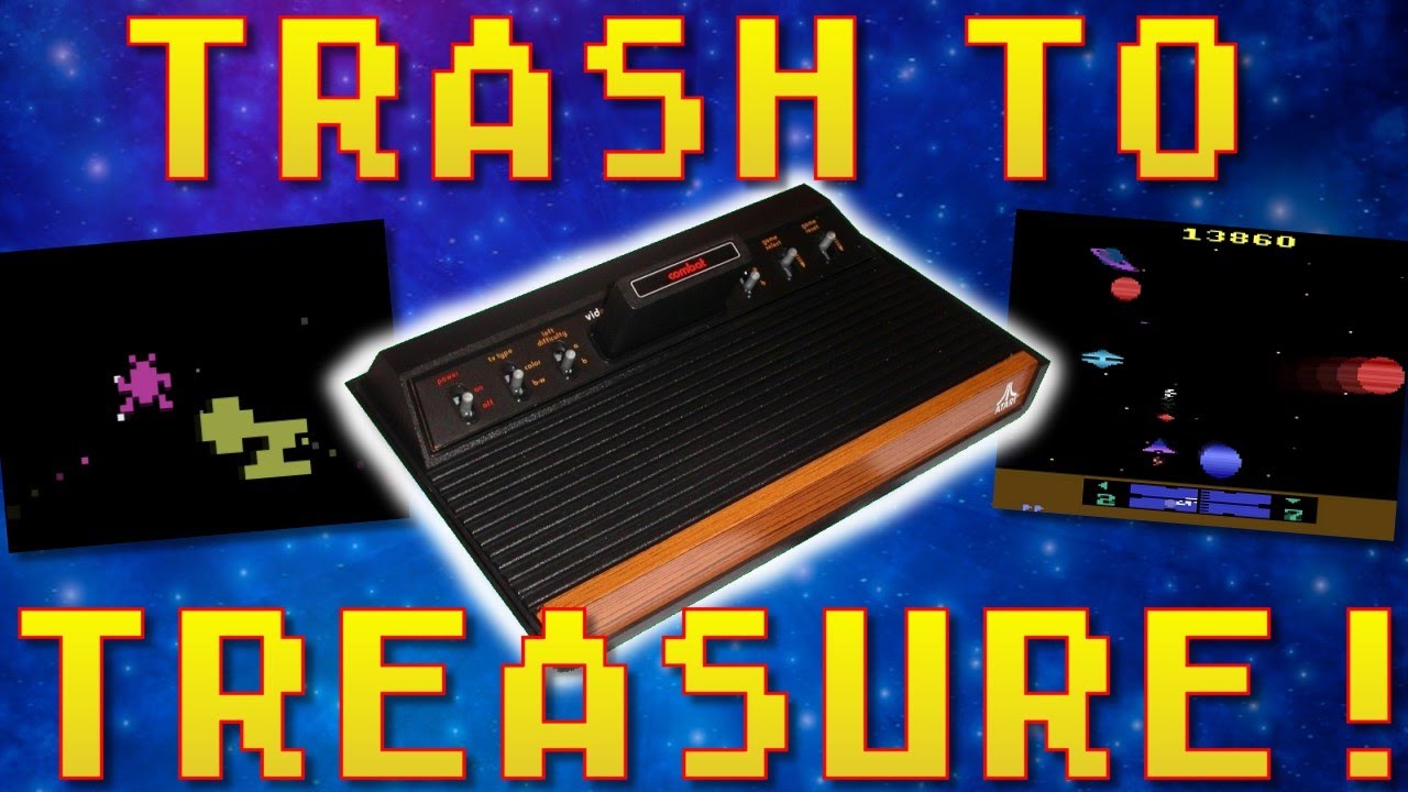 Как игры для Atari 2600 превратились в шедевры!!!