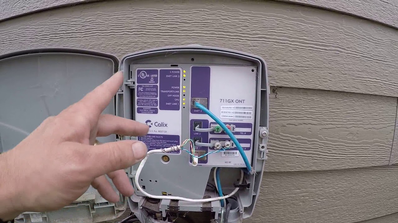 WITC Broadband Academy Fiber Drop, ONT, Switch, and IP Settop Box