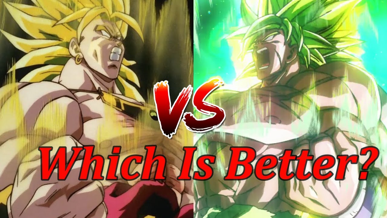 Anime Talk - Old Broly vs New Broly! Which Is The Better Of The Two?