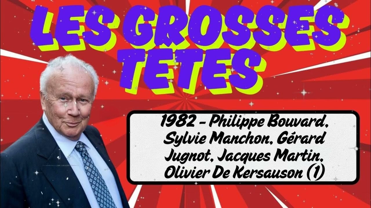 1982 - Philippe Bouvard, Sylvie Manchon, Gérard Jugnot, Jacques Martin, Olivier De Kersauson (1)