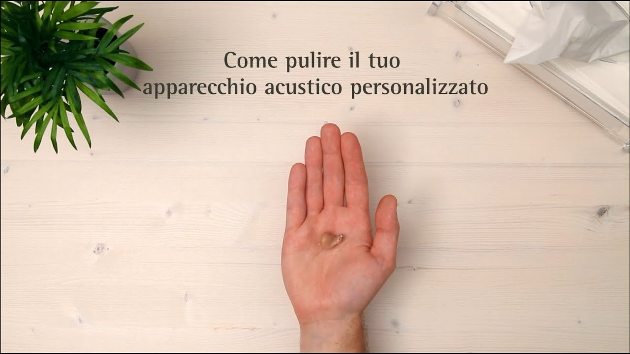 Come pulire gli apparecchi acustici personalizzati