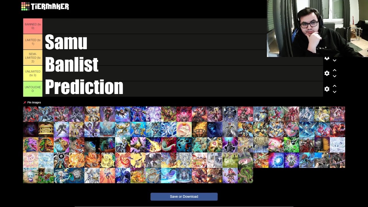 Samu Banlist Prediction | Yu-Gi-Oh #yugioh  #banlist
