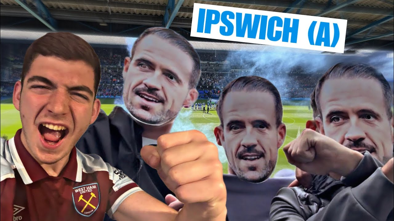 DANNY INGS TAKEOVER AT PORTMAN ROAD ON THE LAST DAY OF THE SEASON! IPSWICH (A)