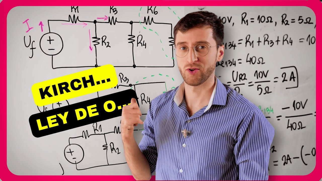 🚀Circuitos ELÉCTRICOS: Leyes de Kirchhoff y Resistencias Equivalentes