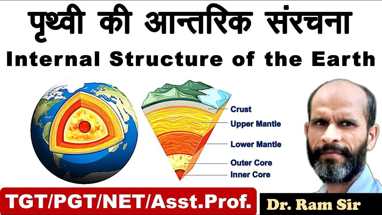 पृथ्वी की आंतरिक संरचना || Internal Structure of the Earth || Dr. Ram Sir