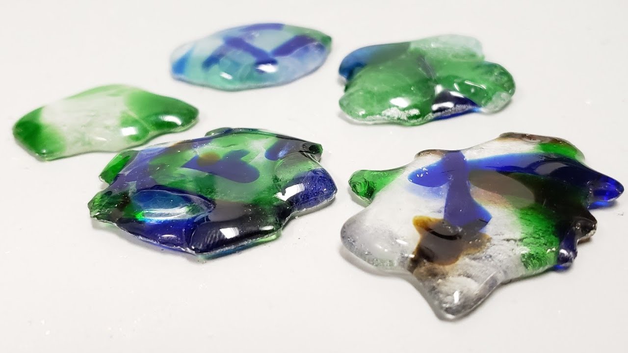 Glass Fusing Cabochons!  (More microwave kiln work)
