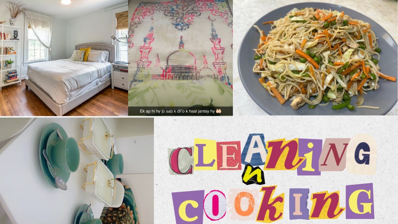 Special chow-mien Recipe 🍝 N Deep Kitchen Cleaning Vlog 🧽  