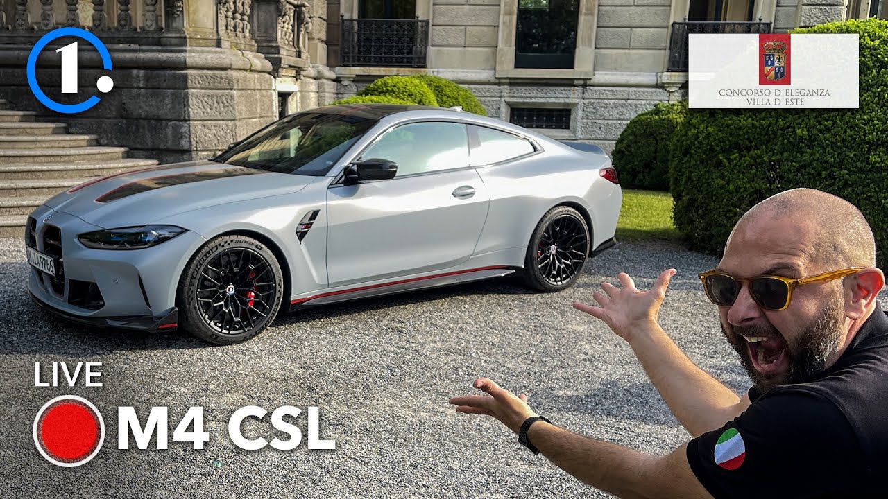 BMW M4 CSL: 550 CV, 110 kg in meno e 1.000 esemplari