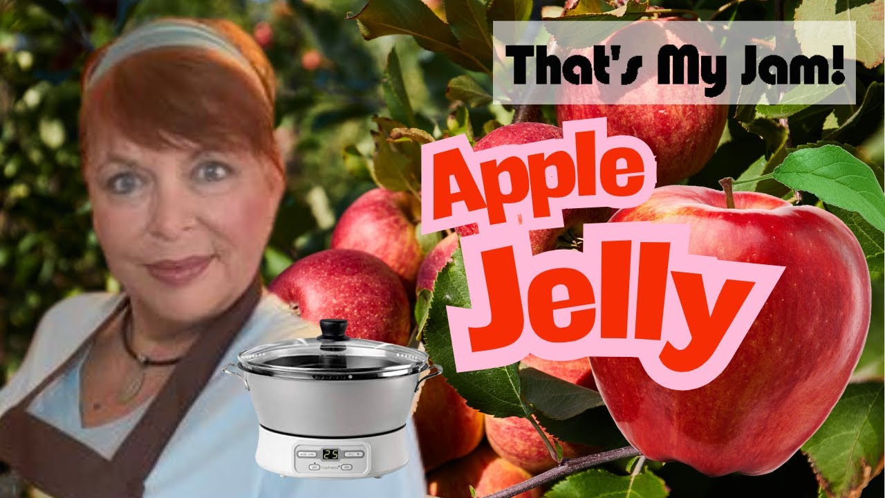 APPLE JELLY - Made with Apple Juice in the Ball freshTECH Jam & Jelly Maker