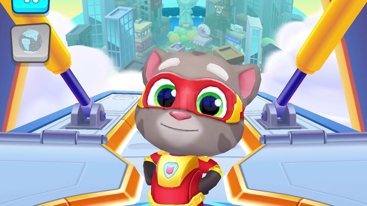 Talking Tom Hero Dash Run Game - Gameplay Walkthrough Part 1 [Android/iOS]