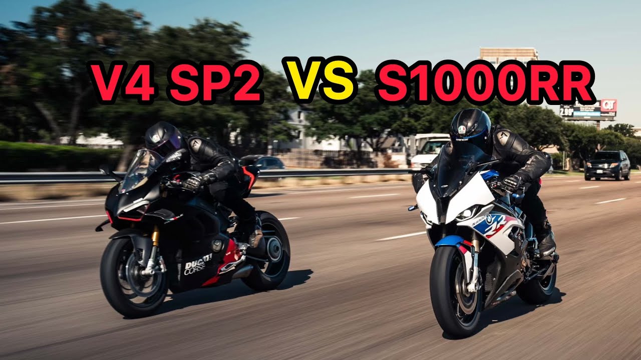 DUCATI V4 SP2 против BMW S1000RR 💨