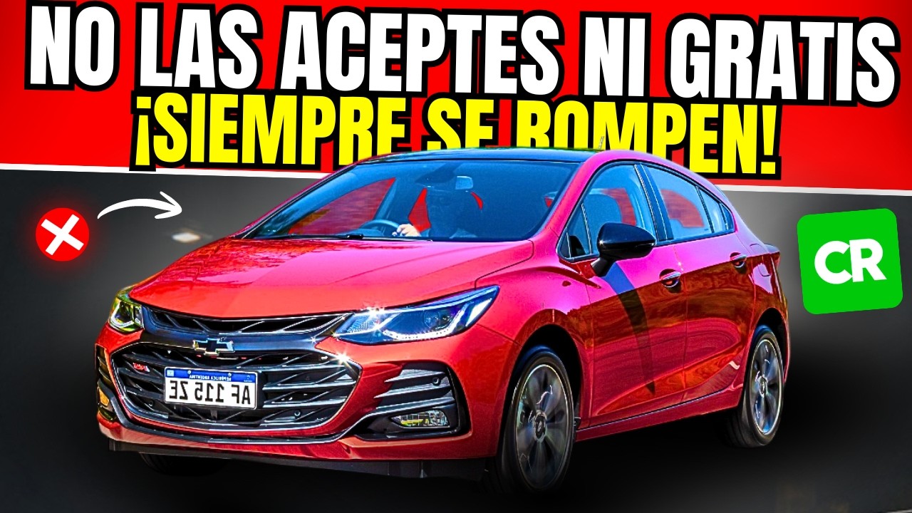 LOS 5 AUTOS que NUNCA DEBES COMPRAR según CONSUMER REPORTS
