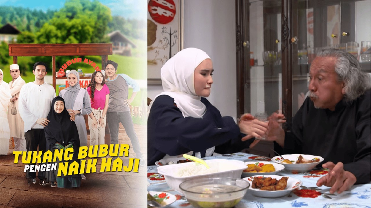 AYAH JUNAEDI MAKAN GA BISA PELAN PELAN | TUKANG BUBUR PENGEN NAIK HAJI  EPS 69 PART 6