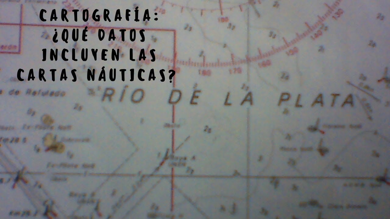 Cartograf&iacute;a: &iquest;qu&eacute; datos incluyen las cartas n&aacute;uticas? 1. La profundidad.