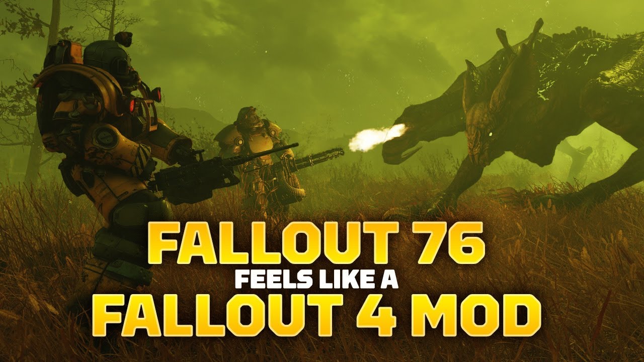 Fallout 76 Feels Like a Nice Fallout 4 Mod
