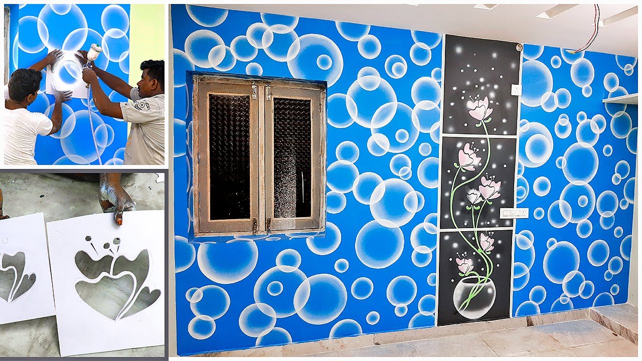 Bubbles 3D Wall Painting: Tips and Tricks for Perfect Results