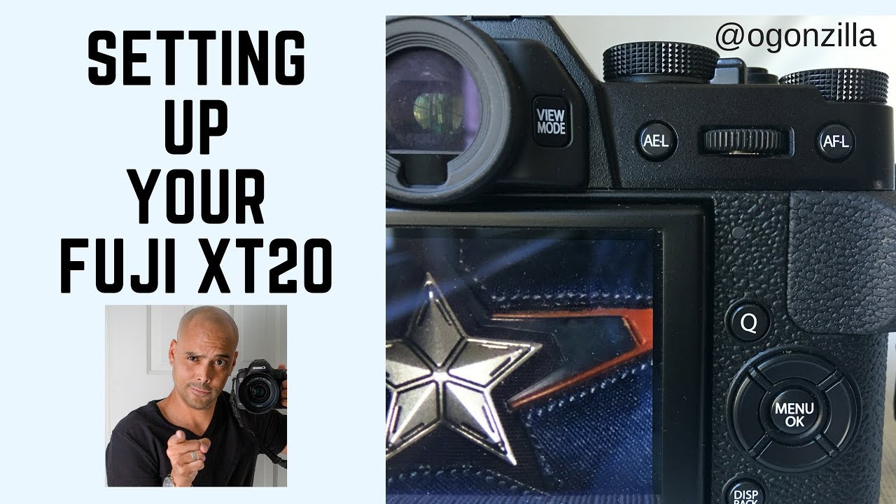 Setting up your Fuji X T20 and get ready to SHOOT! [Scary Content at 6:31. Not for kids]