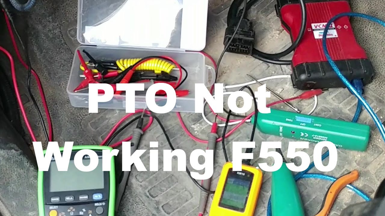 ВОМ (вал отбора мощности) у Ford F550 Upfitter не работает..?